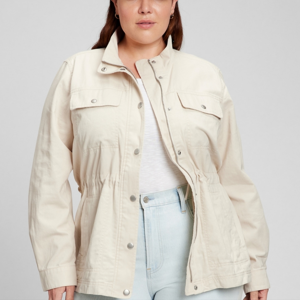 Final Price Nwt Gap Brand Utility Jacket
